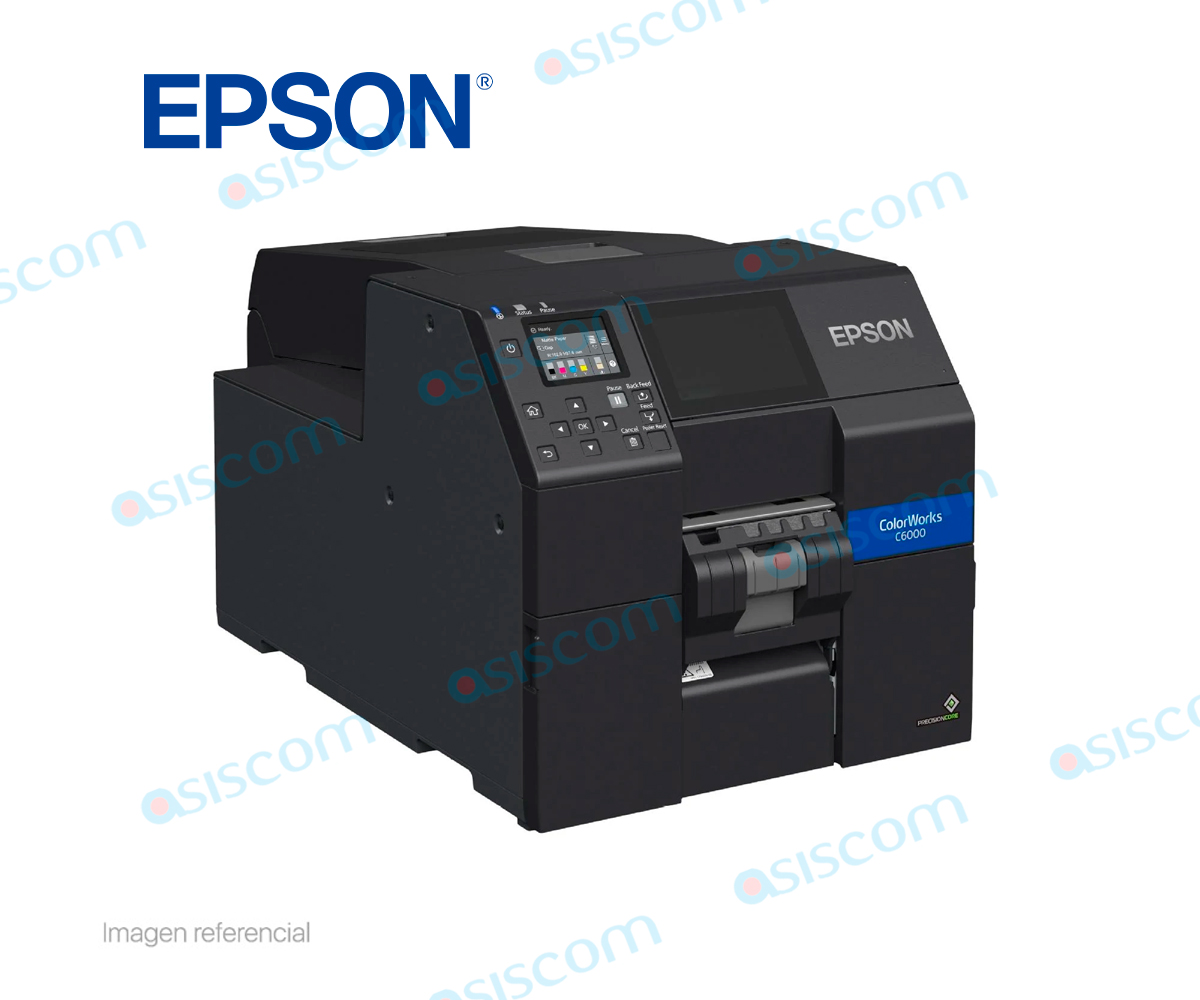 IMPRESORA DE ETIQUETAS EPSON COLORWORKS CW-C6000A ( C31CH76101 ) IMPRIME | TICKETS | USB